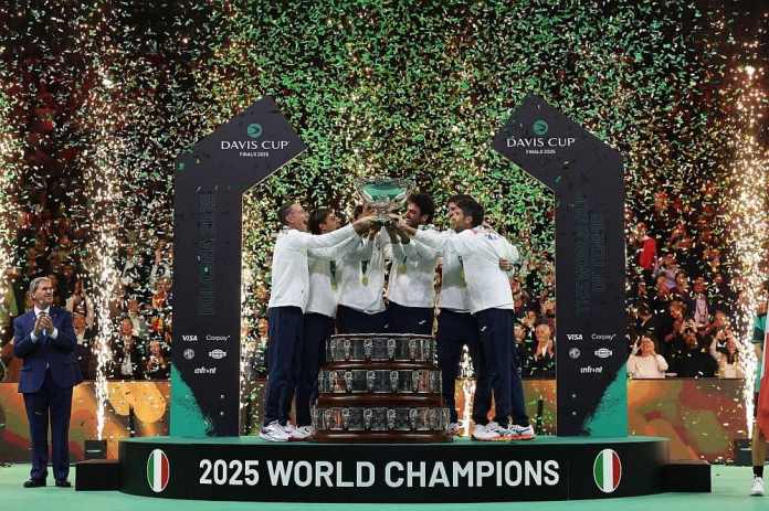 Ascolti record per l’impresa dell’Italia in Davis: 5,1 milioni per la rimonta di Cobolli Ascolti record per l’impresa dell’Italia in Davis: 5,1 milioni per la rimonta di Cobolli