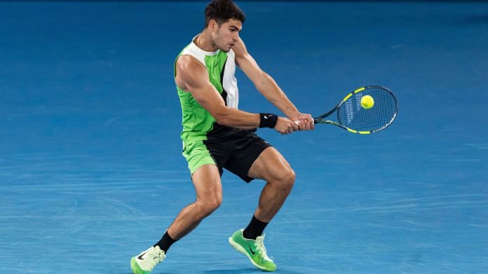 Alcaraz prevails over Hanfmann in Melbourne Alcaraz prevails over Hanfmann in Melbourne