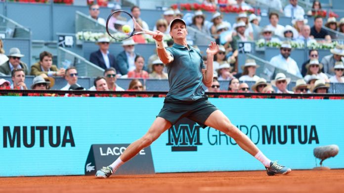 Sinner gets 350th win, on to Madrid Open final Sinner gets 350th win, on to Madrid Open final