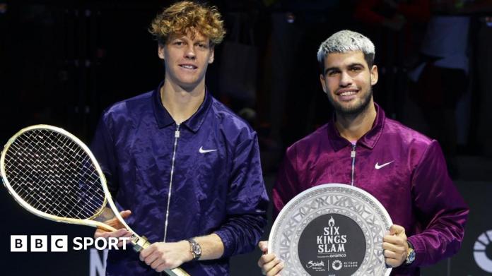 Sinner dominates Alcaraz at lucrative Six Kings Slam Sinner dominates Alcaraz at lucrative Six Kings Slam