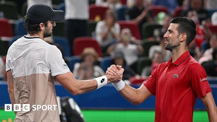 Djokovic loses to qualifier in Shanghai last four Djokovic loses to qualifier in Shanghai last four