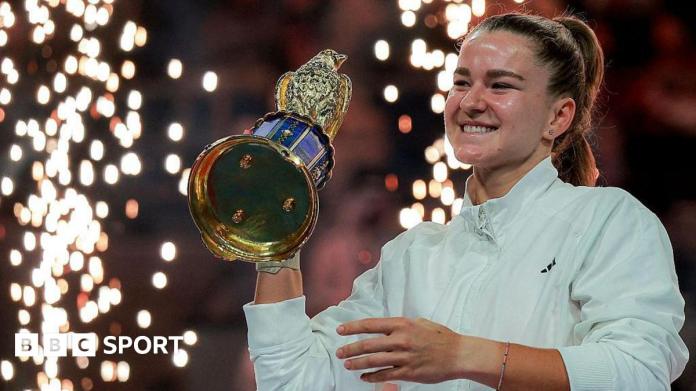 Muchova defeats teenager Mboko to win Qatar Open Muchova defeats teenager Mboko to win Qatar Open