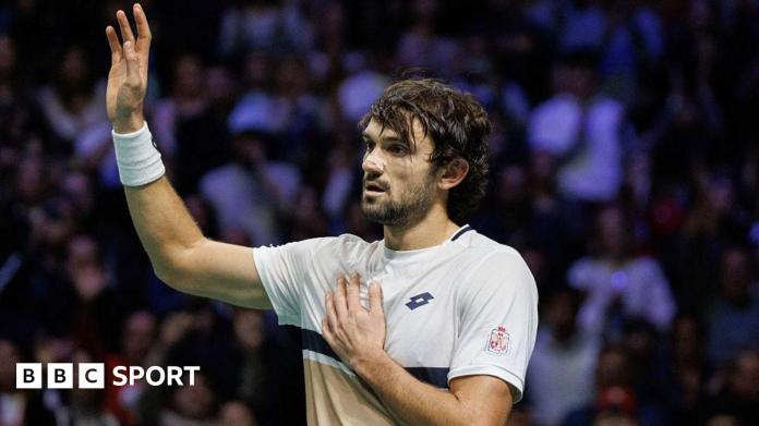 Vacherot beats cousin again after Shanghai triumph Vacherot beats cousin again after Shanghai triumph