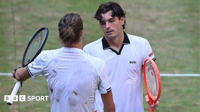 Fritz beats Zverev again to reach Halle final Fritz beats Zverev again to reach Halle final