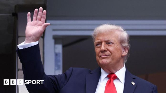 Trump security measures delay US Open final Trump security measures delay US Open final