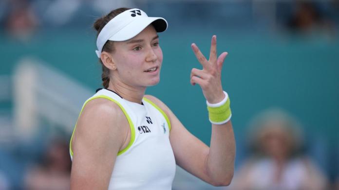 Remontada de Rybakina en Miami Remontada de Rybakina en Miami