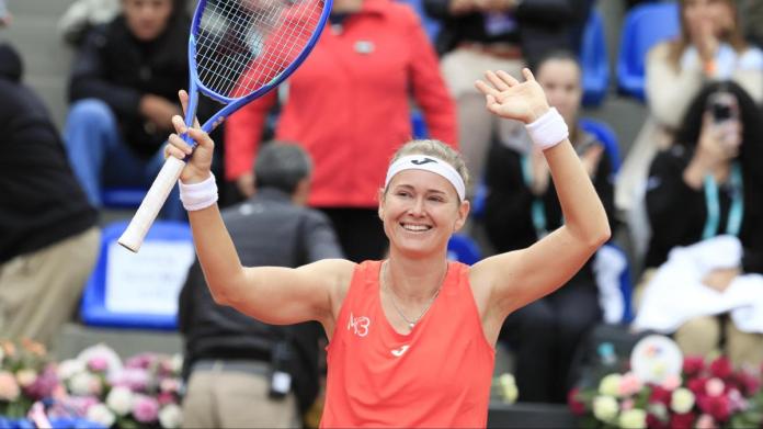Marie Bouzkova, discípula de un técnico español, campeona del WTA de Bogotá Marie Bouzkova, discípula de un técnico español, campeona del WTA de Bogotá