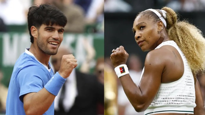 Alcaraz y Serena Williams jugarán contra dos campeones del Grand Slam en el doble mixto Alcaraz y Serena Williams jugarán contra dos campeones del Grand Slam en el doble mixto