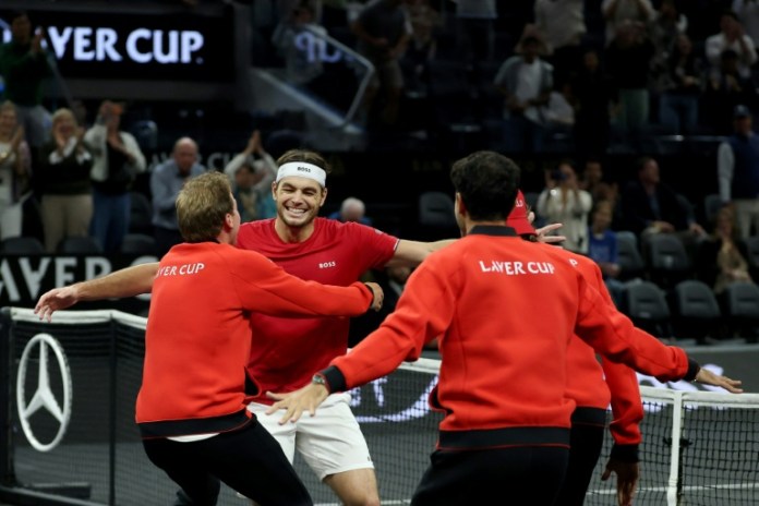 Fritz downs Zverev to seal Team World Laver Cup win over Europe Fritz downs Zverev to seal Team World Laver Cup win over Europe