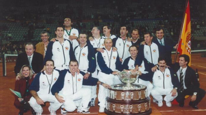 Bodas de plata con la Ensaladera: 25 años de la primera Copa Davis de España Bodas de plata con la Ensaladera: 25 años de la primera Copa Davis de España