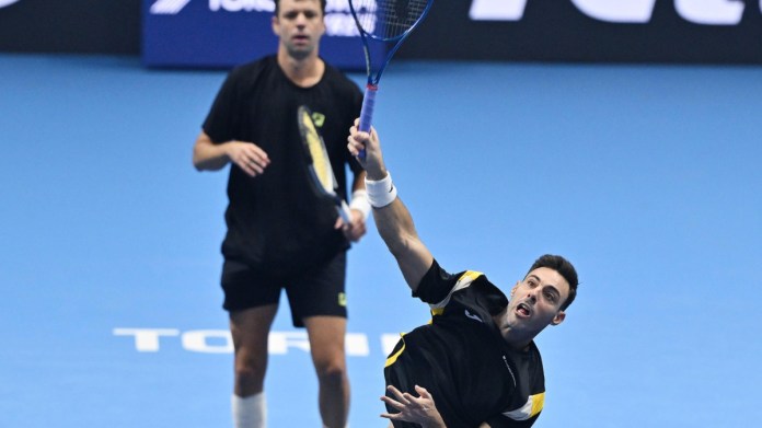 Granollers y Zeballos caen ante los números uno y quedan eliminados Granollers y Zeballos caen ante los números uno y quedan eliminados