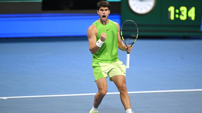 Alcaraz remonta un set a Khachanov, pasa a semifinales de Doha y asegura el número uno hasta la tierra Alcaraz remonta un set a Khachanov, pasa a semifinales de Doha y asegura el número uno hasta la tierra