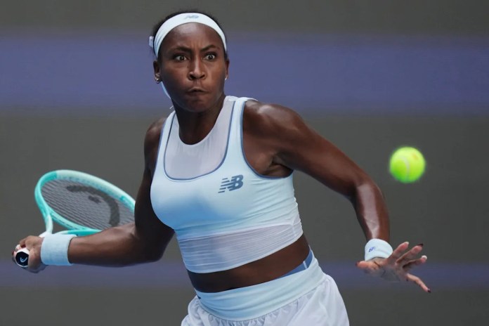 <div>Coco Gauffs two wins lead the defending champion Americans into the United Cup semifinals</div> <div>Coco Gauff's two wins lead the defending champion Americans into the United Cup semifinals</div>