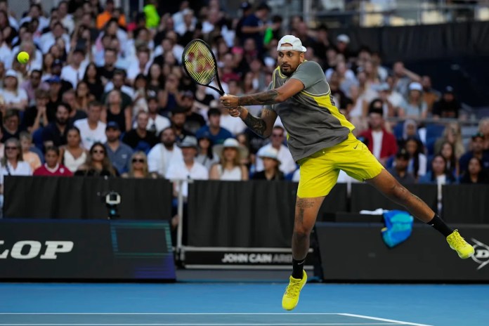 <div>Nick Kyrgios admits pressure ahead of the Battle of the Sexes exhibition against Aryna Sabalenka</div> <div>Nick Kyrgios admits pressure ahead of the 'Battle of the Sexes' exhibition against Aryna Sabalenka</div>