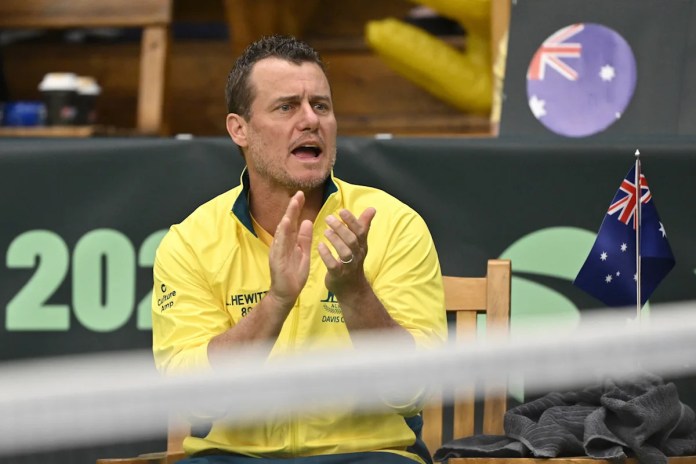 Two-time Grand Slam champion Lleyton Hewitt suspended for 2 weeks for pushing anti-doping official Two-time Grand Slam champion Lleyton Hewitt suspended for 2 weeks for pushing anti-doping official