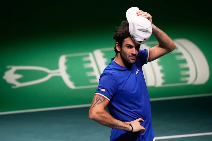 Berrettini gives Italy the lead against Belgium in their Davis Cup semifinal Berrettini gives Italy the lead against Belgium in their Davis Cup semifinal