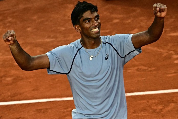 No. 7 Taylor Fritz stunned in first round by unseeded fellow American Nishesh Basavareddy making his French Open debut No. 7 Taylor Fritz stunned in first round by unseeded fellow American Nishesh Basavareddy making his French Open debut