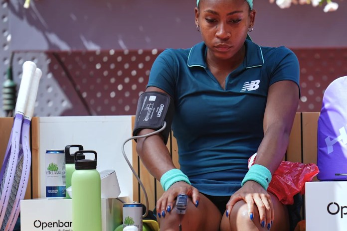 Coco Gauff overcomes vomiting on court to beat Sorana Cirstea in Madrid Coco Gauff overcomes vomiting on court to beat Sorana Cirstea in Madrid