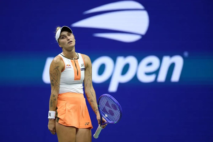 US Open: Marketa Vondrousova withdraws with injury; No. 1 Aryna Sabalenka automatically advances to face Jessica Pegula in semis US Open: Marketa Vondrousova withdraws with injury; No. 1 Aryna Sabalenka automatically advances to face Jessica Pegula in semis