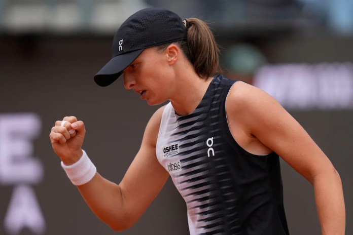 Swiatek steamrolls Pegula to reach Italian Open semifinals Swiatek steamrolls Pegula to reach Italian Open semifinals