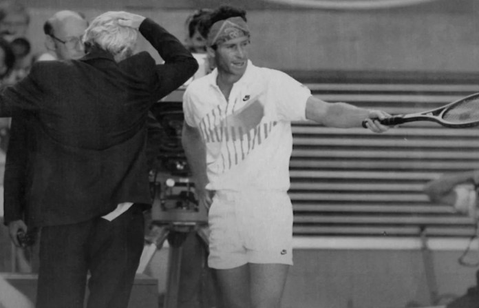 <div>Mayhem in Melbourne: John McEnroes 1990 default from the Australian Open is revisited</div> <div>Mayhem in Melbourne: John McEnroe's 1990 default from the Australian Open is revisited</div>