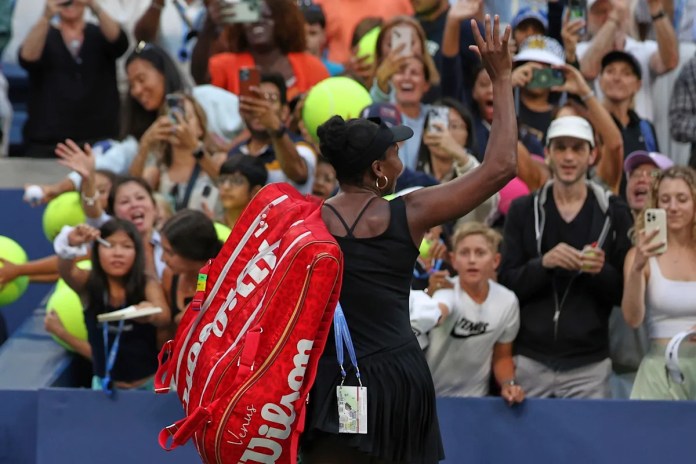 Venus Williams waves goodbye at the U.S. Open ... but is it for the last time? Venus Williams waves goodbye at the U.S. Open ... but is it for the last time?
