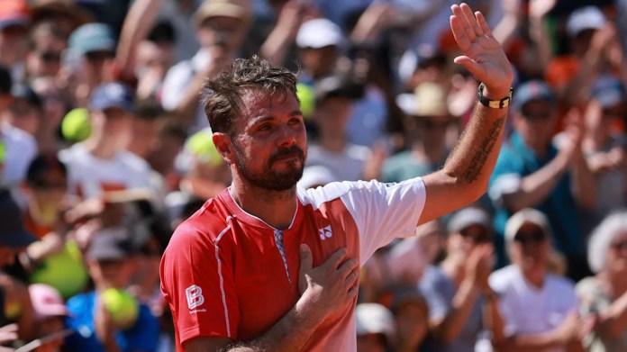 Wawrinka bids fond farewell to French Open Wawrinka bids fond farewell to French Open