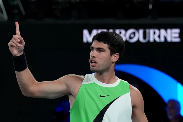 Carlos Alcaraz defeats Novak Djokovic to win Australian Open, becomes youngest player to complete career Grand Slam Carlos Alcaraz defeats Novak Djokovic to win Australian Open, becomes youngest player to complete career Grand Slam
