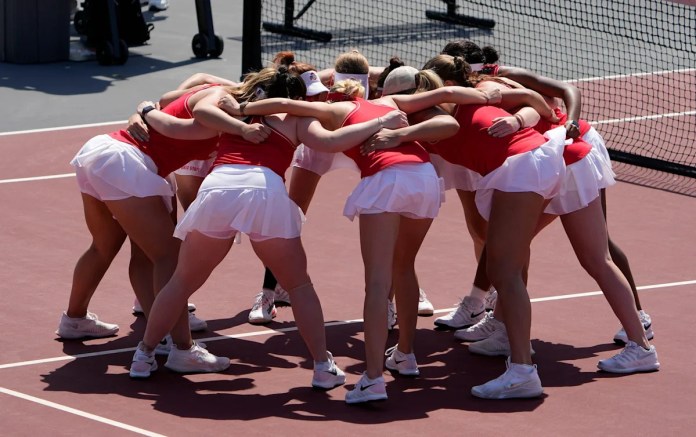 <div>Ohio State womens tennis defeats Pepperdine, advances to final four</div> <div>Ohio State women's tennis defeats Pepperdine, advances to final four</div>