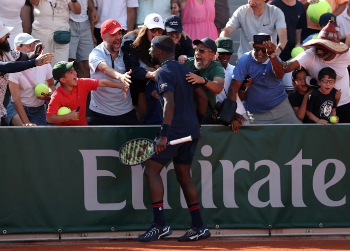 Frances Tiafoe Reveals Hilarious Fan Interaction After French Open Win Frances Tiafoe Reveals Hilarious Fan Interaction After French Open Win