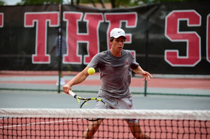 <div>Saint Andrews tennis star Rafa Bote achieves rare state triple crown</div> <div>Saint Andrew's tennis star Rafa Bote achieves rare state triple crown</div>