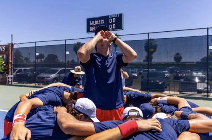 NCAA Men’s Tennis Tournament: Arizona sweeps NAU, will face Clemson in 2nd round NCAA Men’s Tennis Tournament: Arizona sweeps NAU, will face Clemson in 2nd round