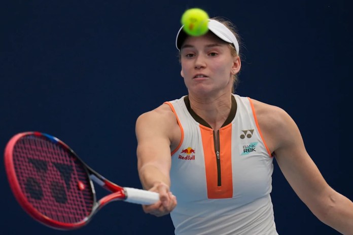 Rybakina pulls out of Pan Pacific Open citing back pain before semifinal match Rybakina pulls out of Pan Pacific Open citing back pain before semifinal match