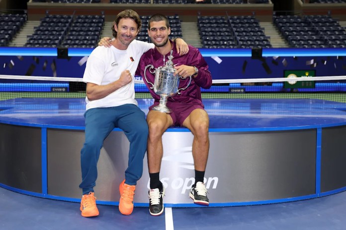 Carlos Alcaraz announces shocking split from coach Juan Carlos Ferrero Carlos Alcaraz announces shocking split from coach Juan Carlos Ferrero