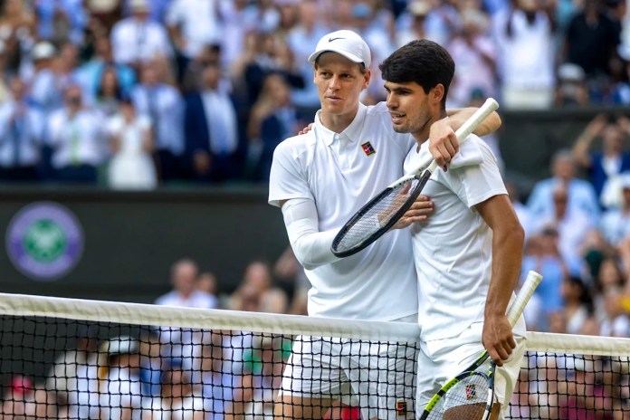 Jannik Sinner and Carlos Alcaraz’s Incredible Grand Slam Streak Ends Jannik Sinner and Carlos Alcaraz’s Incredible Grand Slam Streak Ends