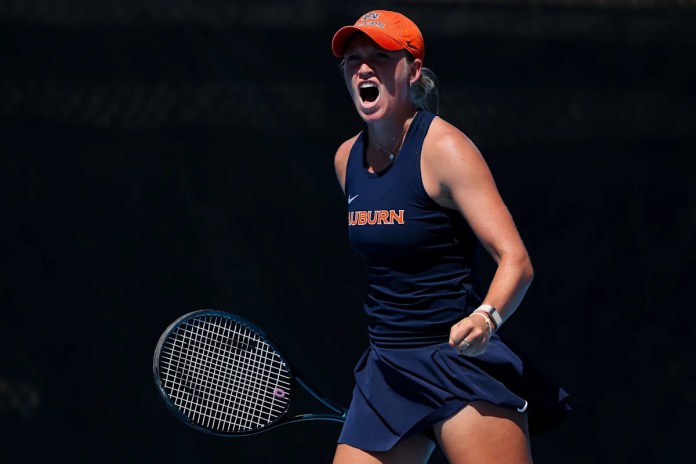 <div>Auburn womens tennis sweeps Miami, advances to NCAA Super Regional</div> <div>Auburn women's tennis sweeps Miami, advances to NCAA Super Regional</div>