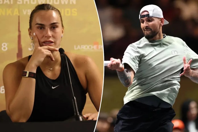 Top-ranked tennis star Aryna Sabalenka fumes over ‘Battle of the Sexes’ backlash Top-ranked tennis star Aryna Sabalenka fumes over ‘Battle of the Sexes’ backlash