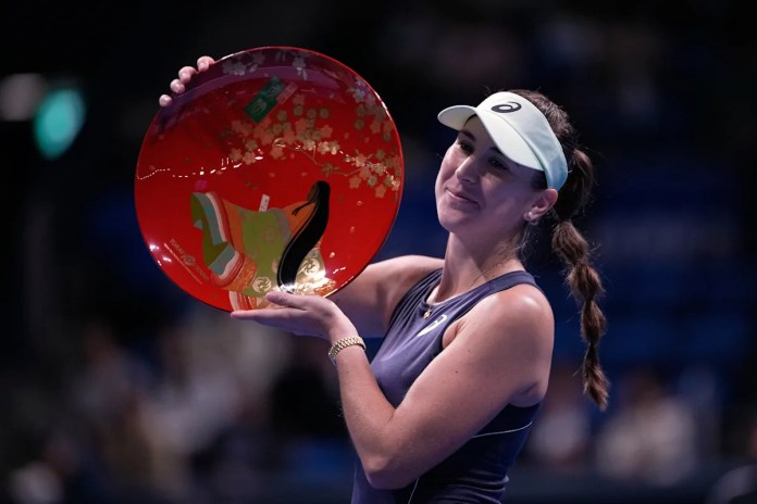 Bencic claims 10th career title with Pan Pacific Open victory Bencic claims 10th career title with Pan Pacific Open victory