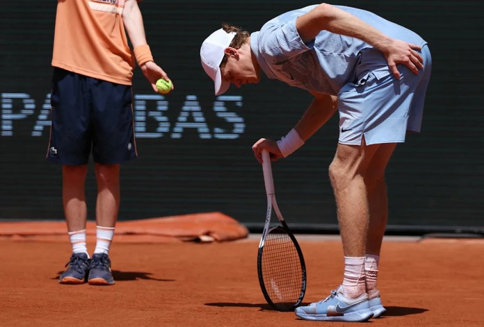 <div>French Open: Jannik Sinner granted controversial timeout for cramping: This is absolute baloney</div> <div>French Open: Jannik Sinner granted controversial timeout for cramping: 'This is absolute baloney'</div>