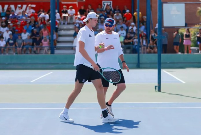 Arizona men’s tennis coach Clancy Shields in ‘right spot’ as Wildcats prepare for Sweet 16 Arizona men’s tennis coach Clancy Shields in ‘right spot’ as Wildcats prepare for Sweet 16
