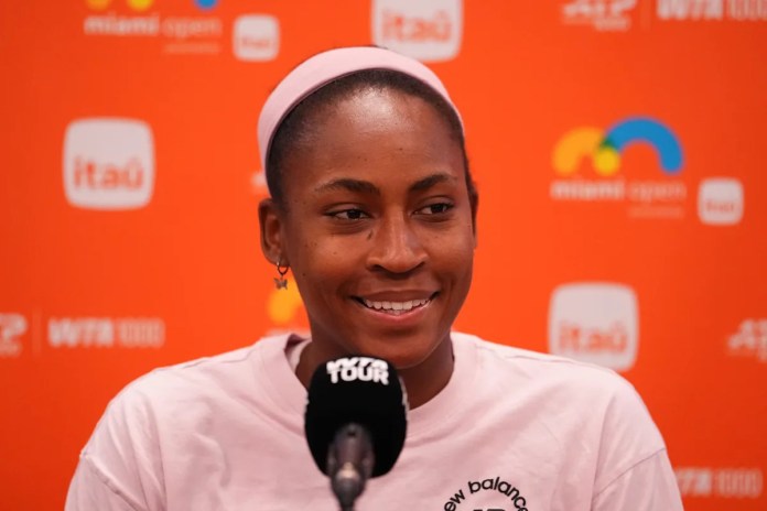 <div>Coco Gauff fit enough and ready to compete in Miami Open</div> <div>Coco Gauff 'fit enough' and ready to compete in Miami Open</div>