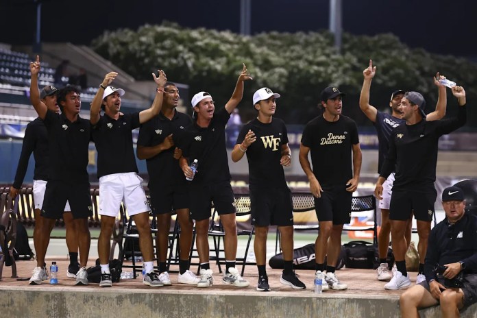 Wake Forest Men’s Tennis Advances to Final Four Wake Forest Men’s Tennis Advances to Final Four