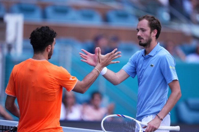 Medvedev ousted by Cerundolo at Miami Open Medvedev ousted by Cerundolo at Miami Open