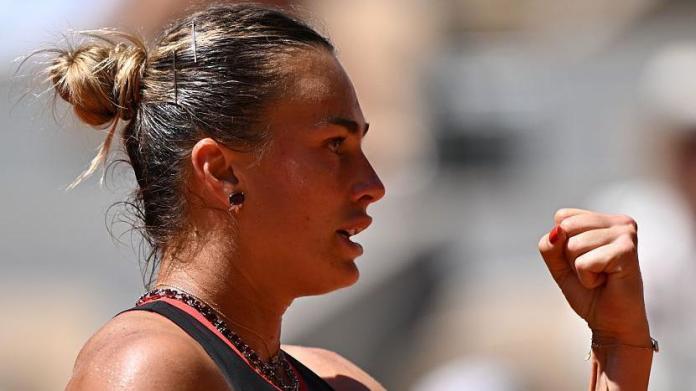 Sabalenka ignoring pressure with top ranking on line Sabalenka ignoring pressure with top ranking on line