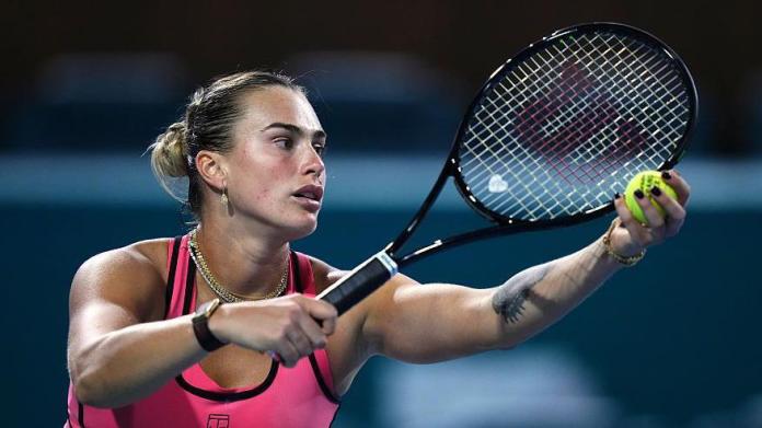 Defending champion Sabalenka into Miami last 16 Defending champion Sabalenka into Miami last 16