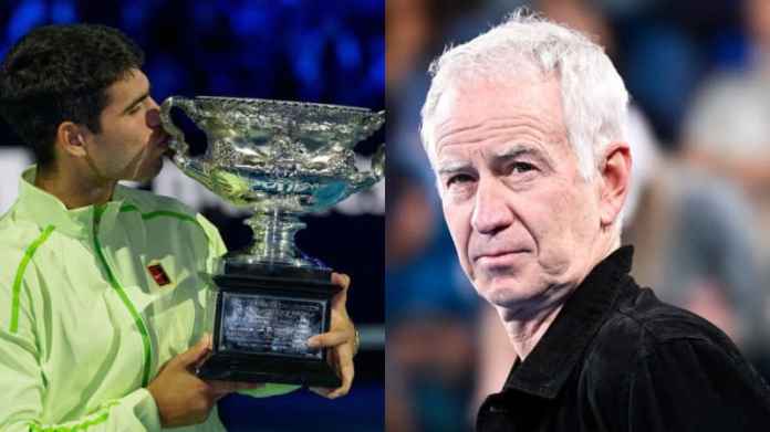John McEnroe Breaks Silence on the Potential of Coaching Carlos Alcaraz AfterAustralian Open John McEnroe Breaks Silence on the Potential of Coaching Carlos Alcaraz AfterAustralian Open
