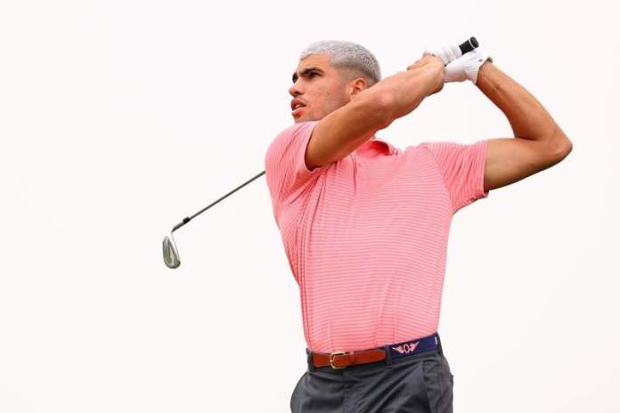 Carlos Alcaraz and Jessica Pegula predict who will win The Masters at Augusta Carlos Alcaraz and Jessica Pegula predict who will win The Masters at Augusta