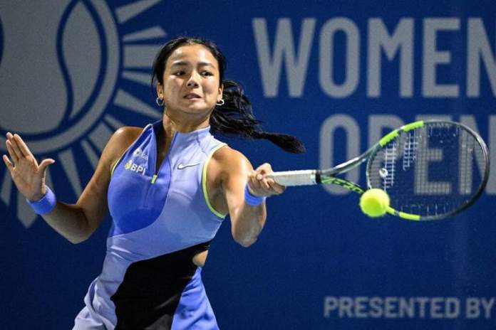 Jelena Ostapenko makes crowd remark during Alexandra Eala match Jelena Ostapenko makes crowd remark during Alexandra Eala match