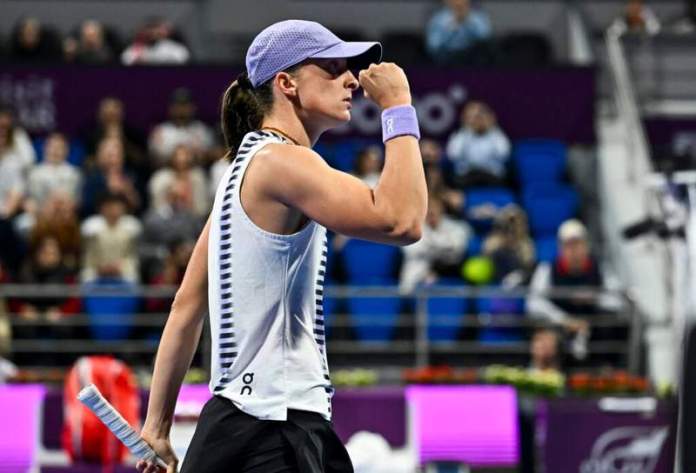 Iga Swiatek gives on-court interview after impressive win over Jessica Pegula in Rome Iga Swiatek gives on-court interview after impressive win over Jessica Pegula in Rome