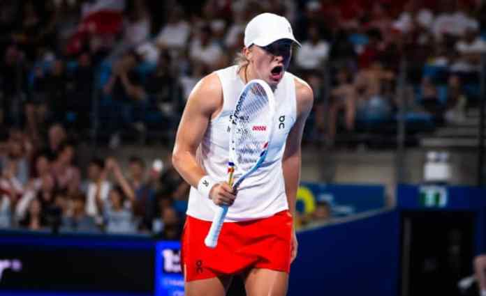 Iga Swiatek says if she feels bad about beating players 6-0 after setting WTA record Iga Swiatek says if she feels bad about beating players 6-0 after setting WTA record